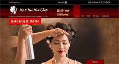 Desktop Screenshot of hisandherhairshop-allentown.com